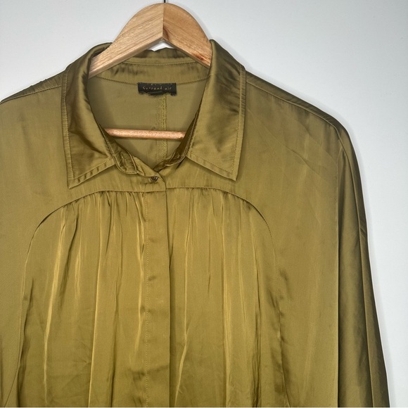 Currant Air Green Dolman Sleeve Blouse Large - Picture 2 of 8